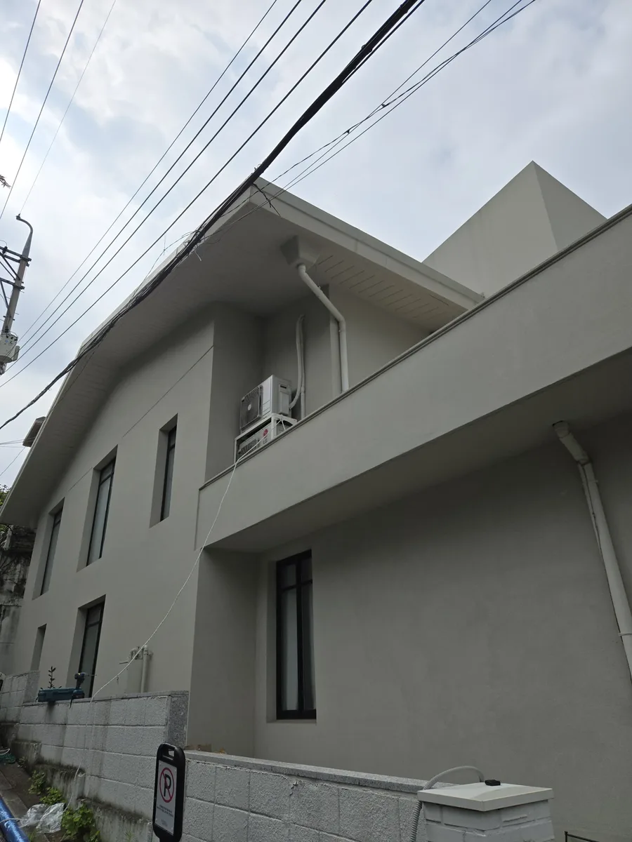 경기 지역 저층주택 우수관 설치 현장 사진
