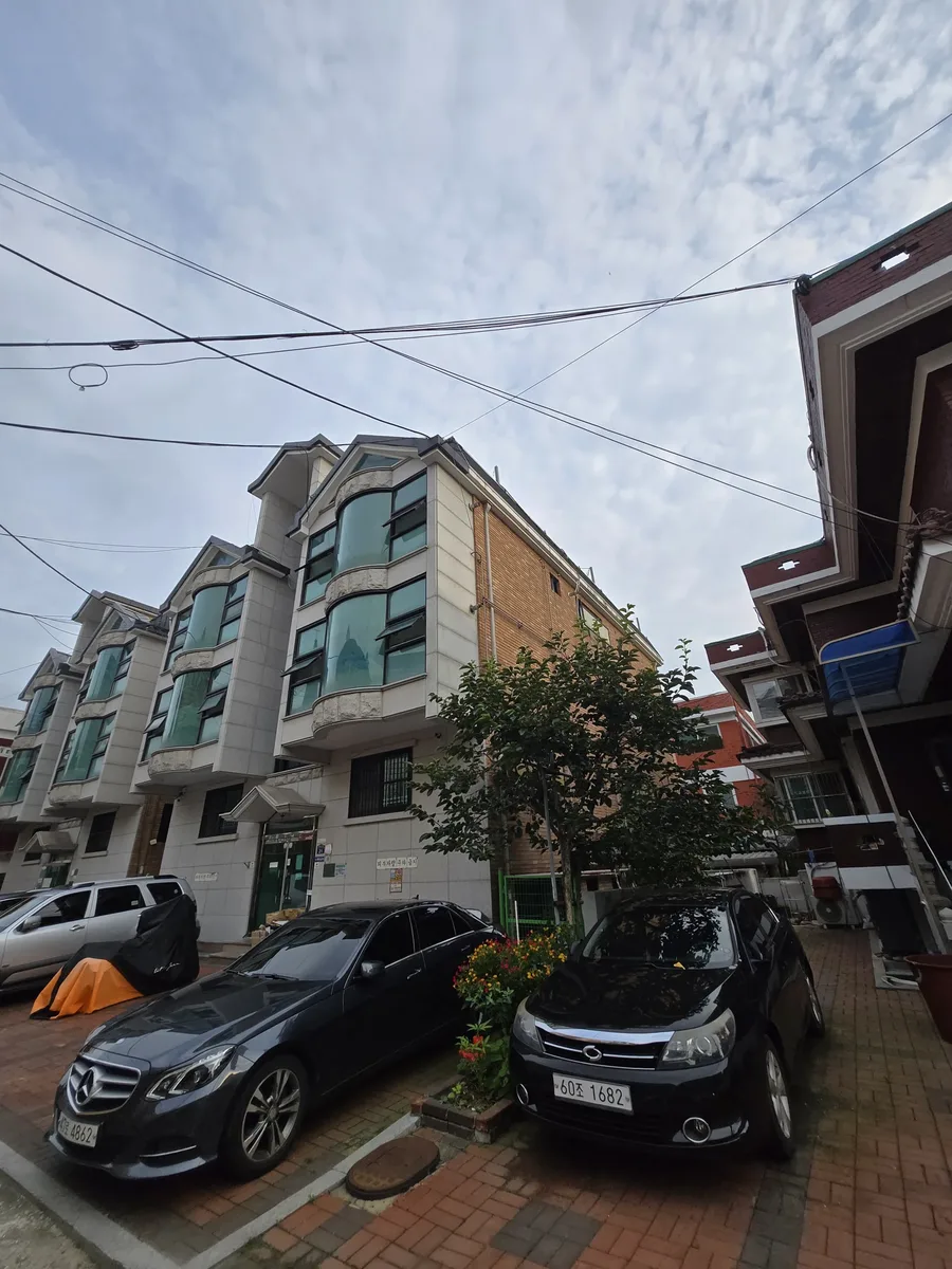 경기 지역 다세대주택 우수관 공사 현장 사진
