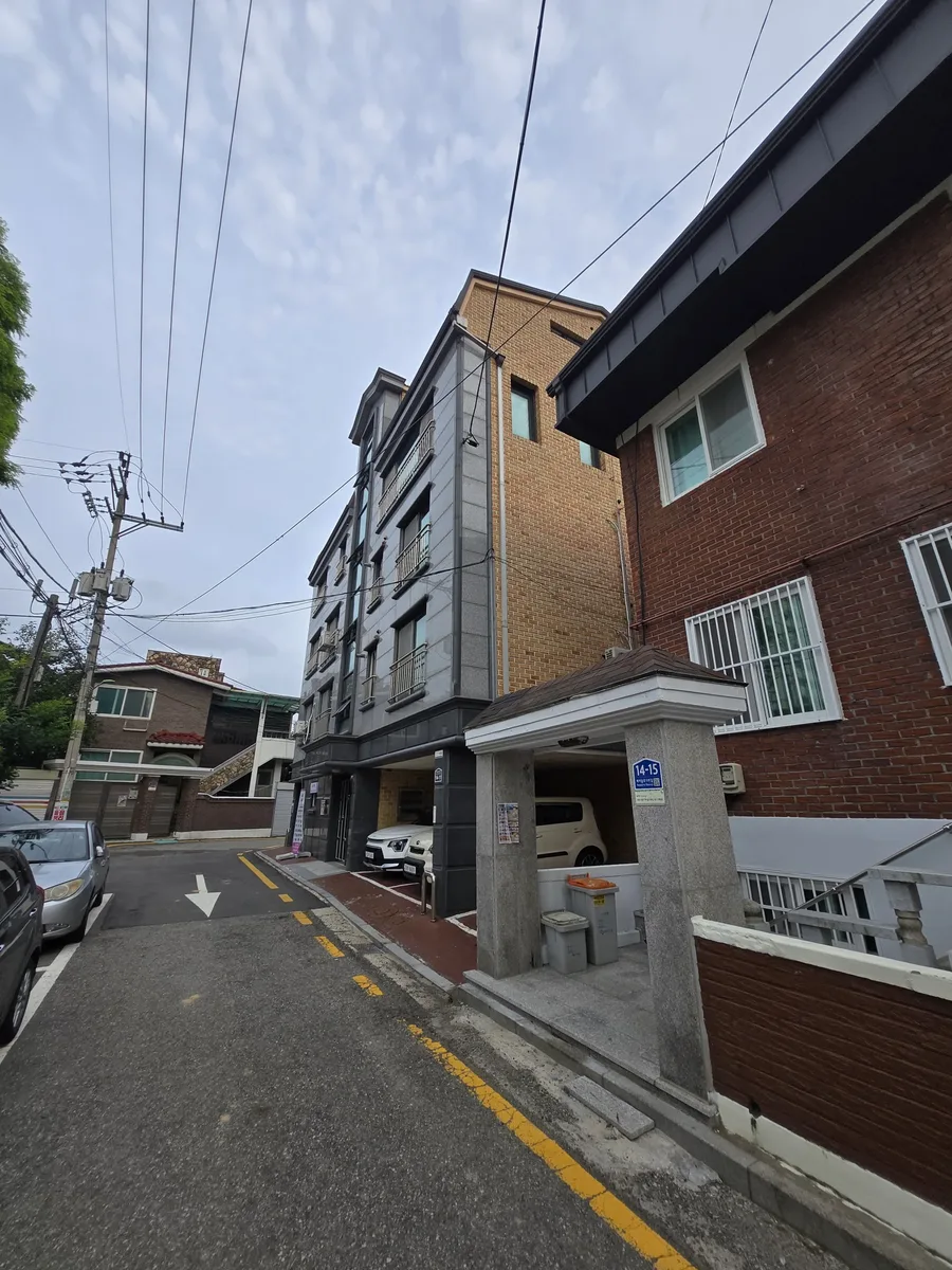 경기 지역 빌라 우수관 막힘 현장 사진